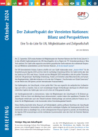 Cover Zukunftspakt